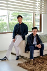 Tan Brothers - L to R (Kyle Tan & Lucio Tan III)